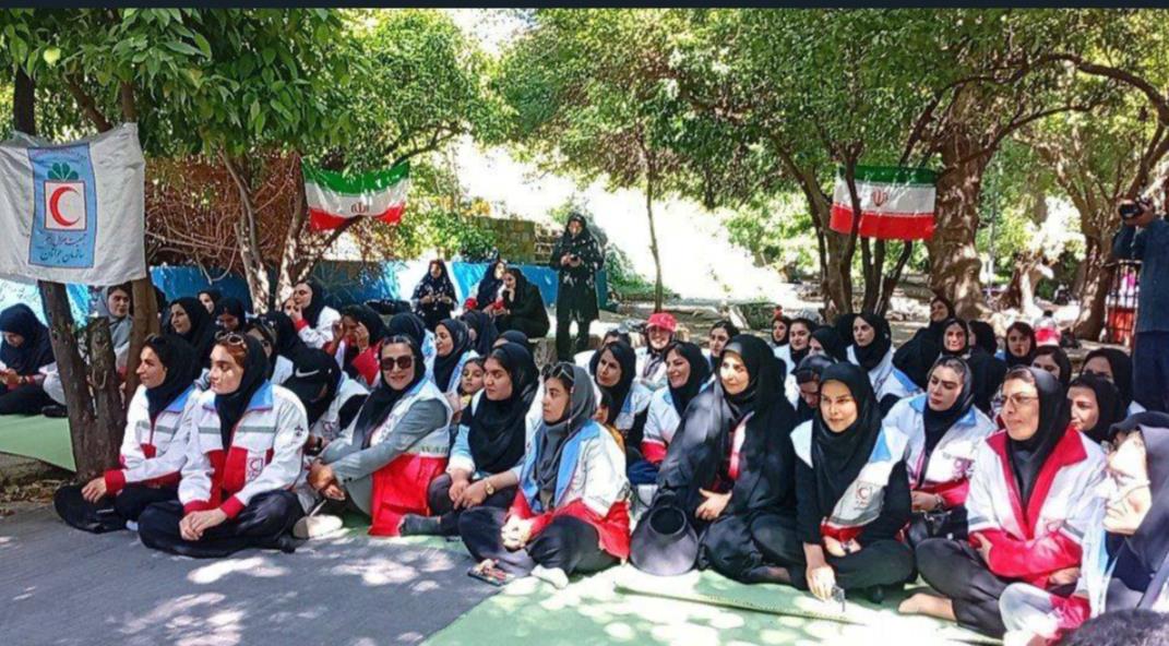 برگزاری اردوی تفریحی، آموزشی و تقدیر از جوانان برتر هلالاحمر کهگیلویه و بویراحمد در چشمه بلقیس چرام
