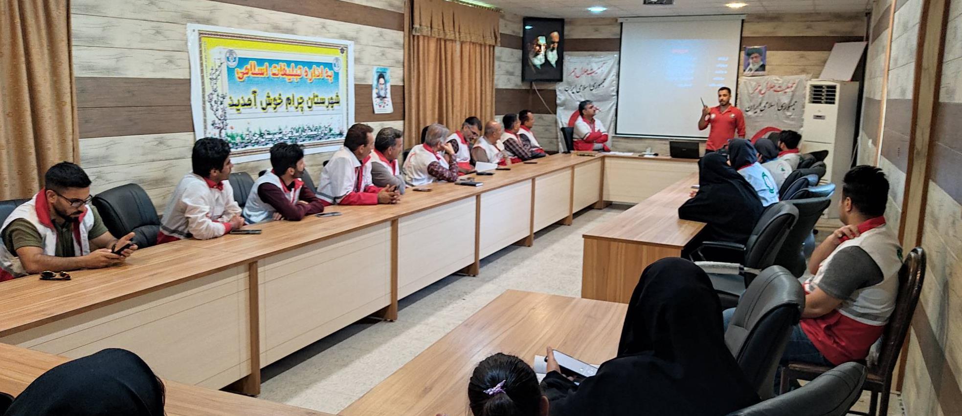 برگزاری دوره بازآموزی امدادرسانی ویژه اربعین در ۱۲ شهرستان کهگیلویهوبویراحمد